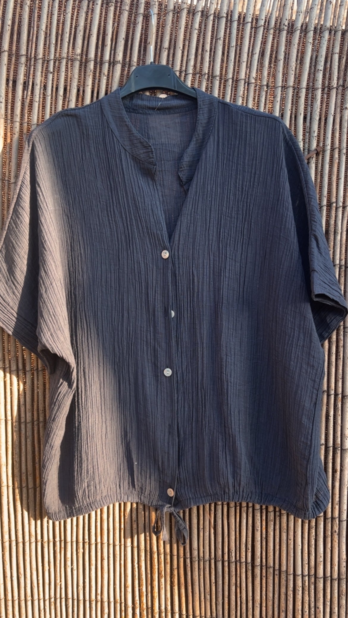 Camisa marino nudo
