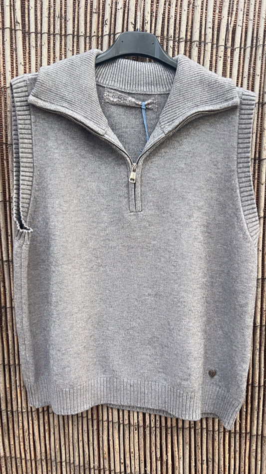 Chaleco gris