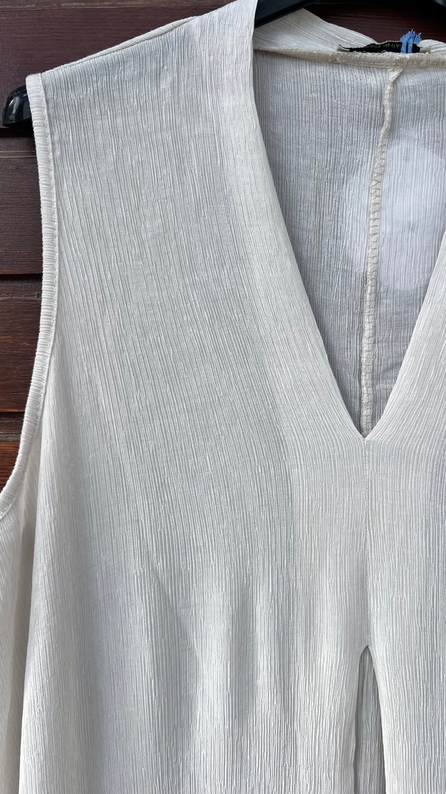 Vestido crudo pico