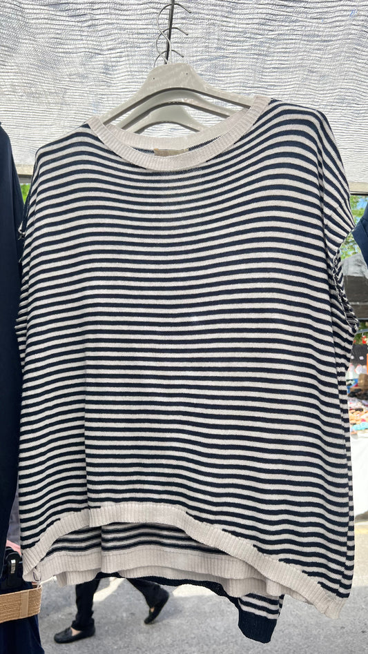 Camiseta marino rallas