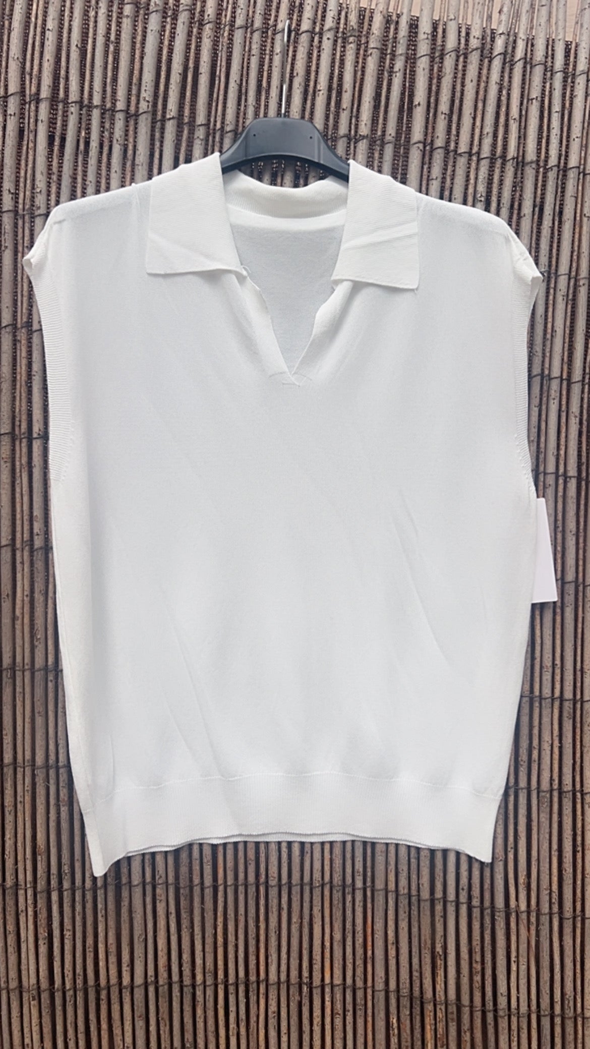 Polo blanco