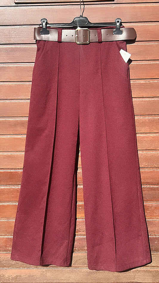 Pantalón granate espiga