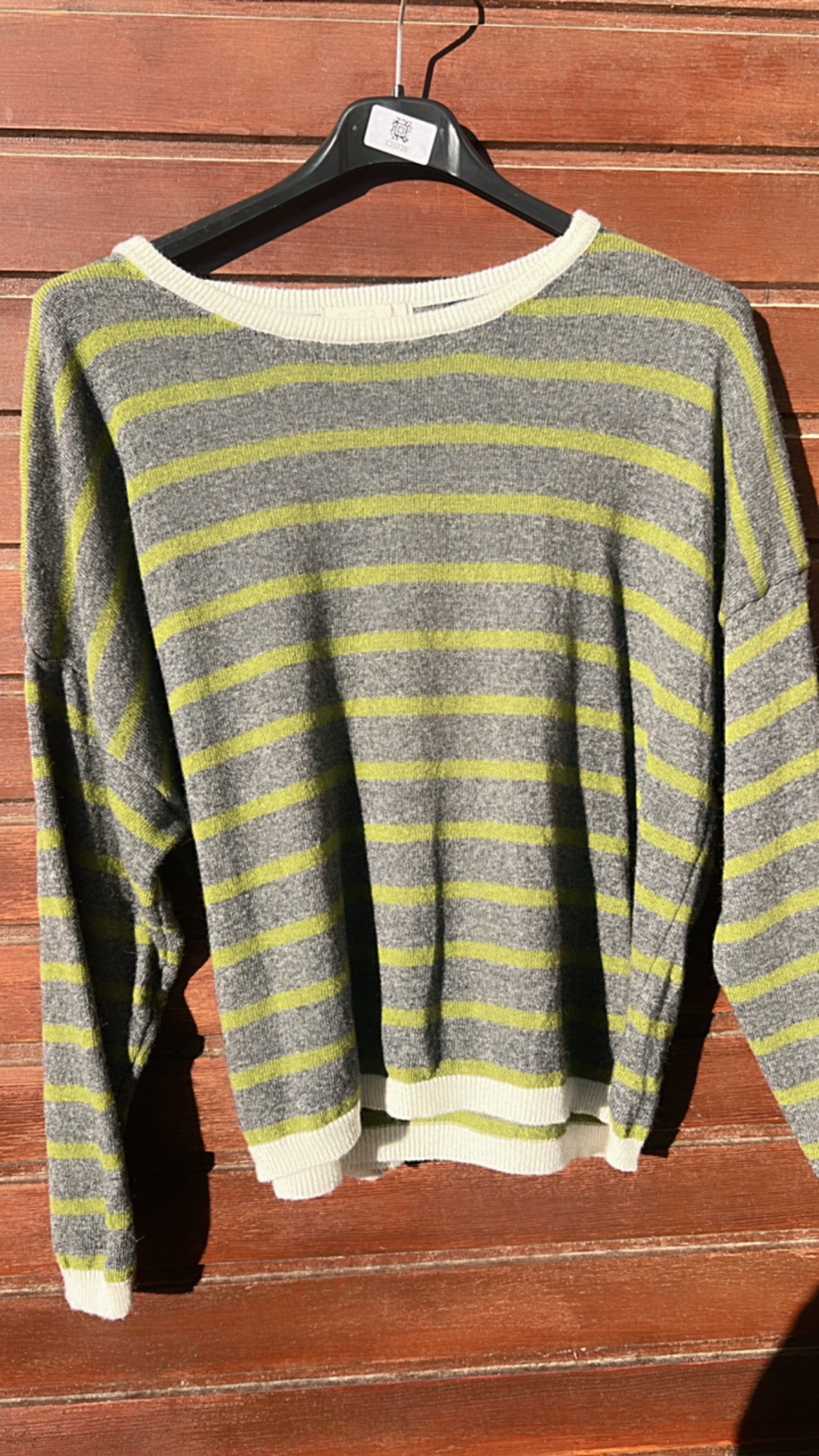 Jersey rayas cashmere