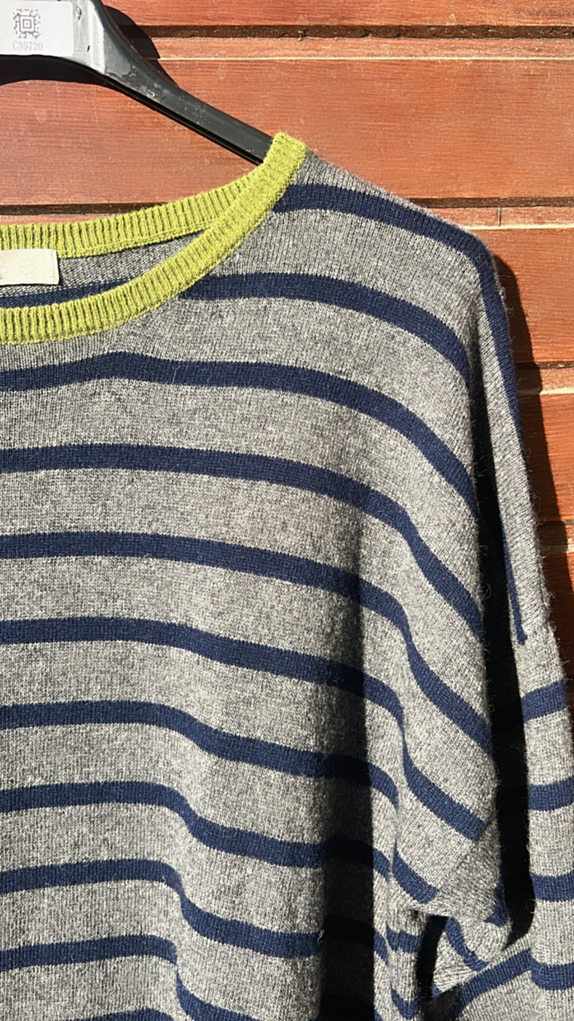 Jersey rayas cashmere