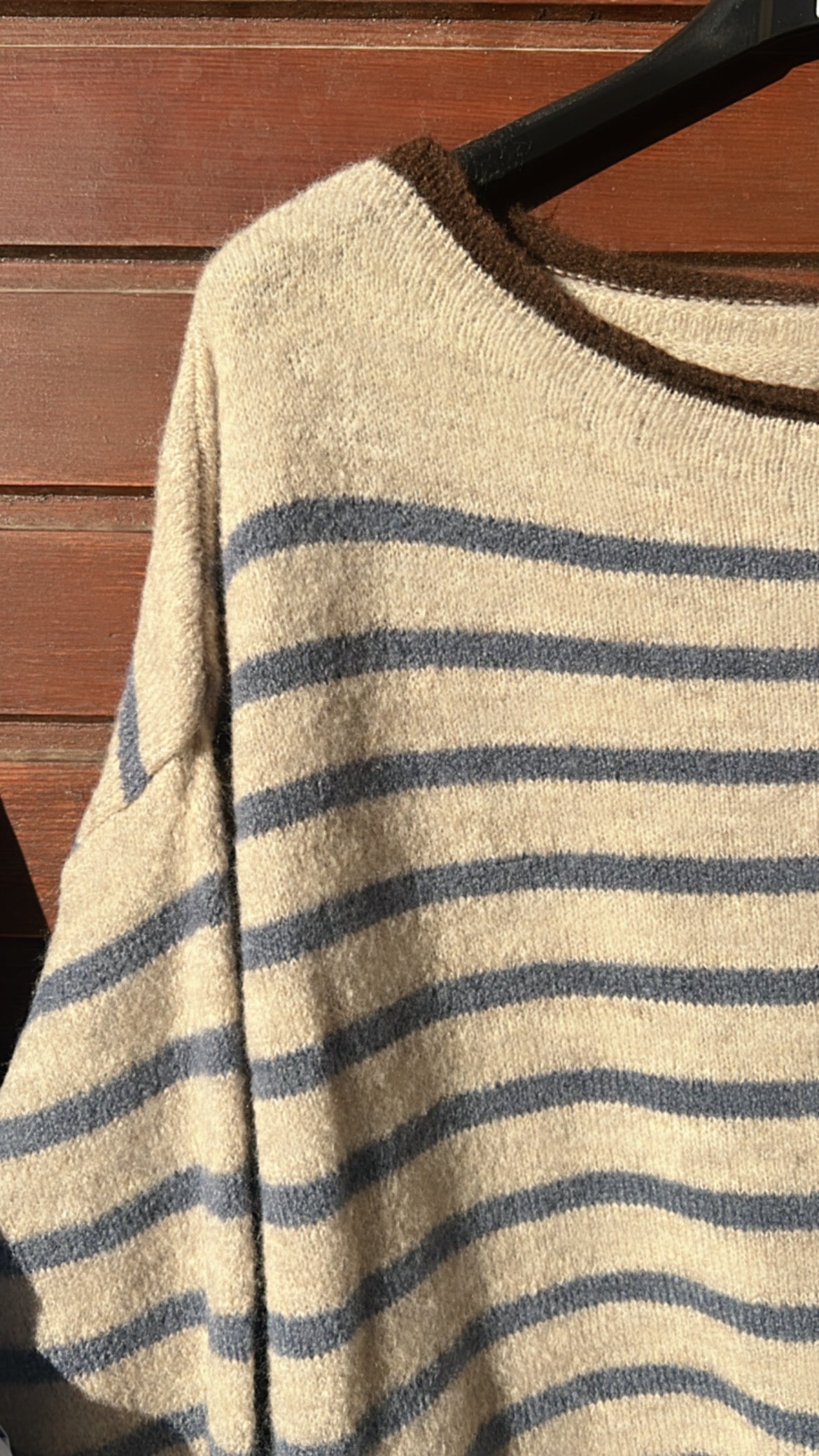 Jersey beige ribete xoco