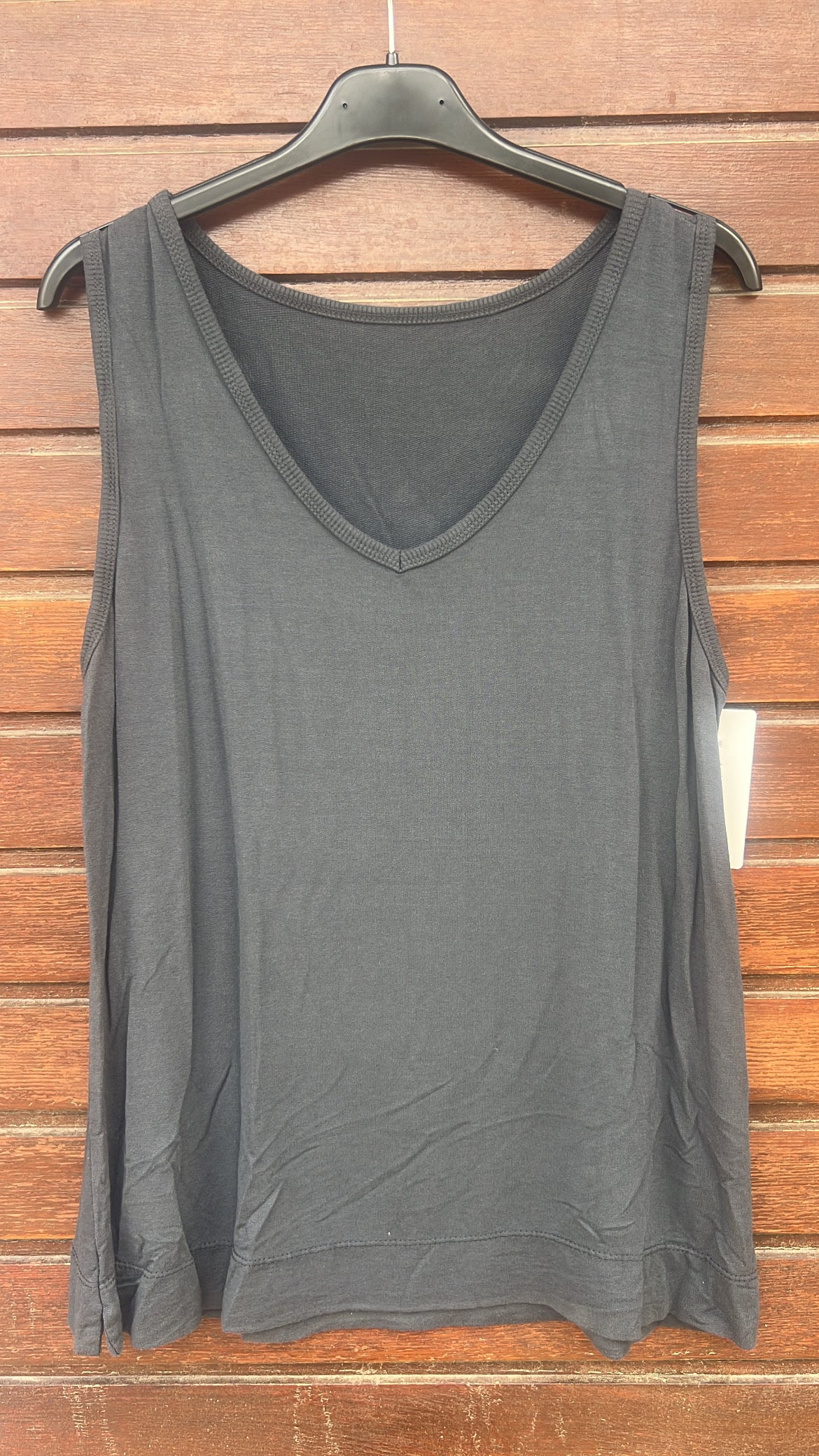 Top viscosa gris
