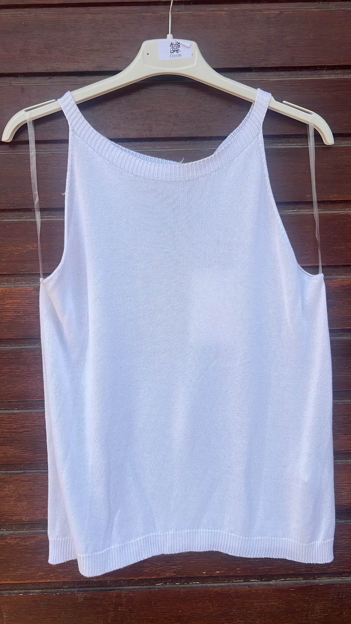 Top halter blanco