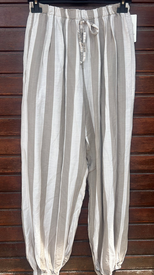 Bombacho raya beige