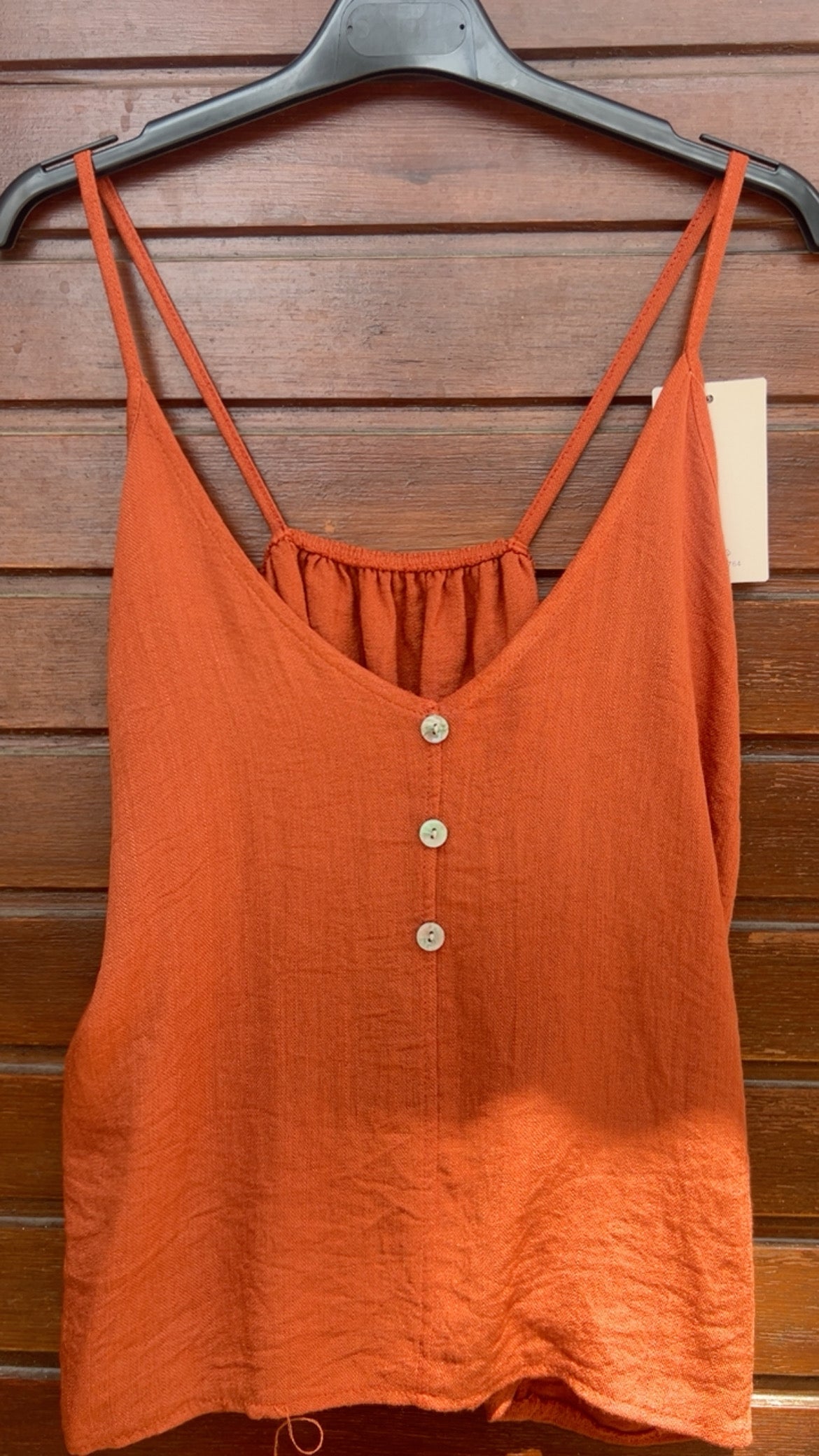 Top botones teja