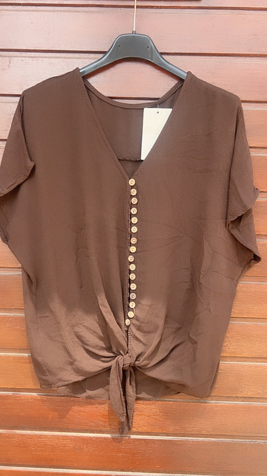Blusa xoco botones