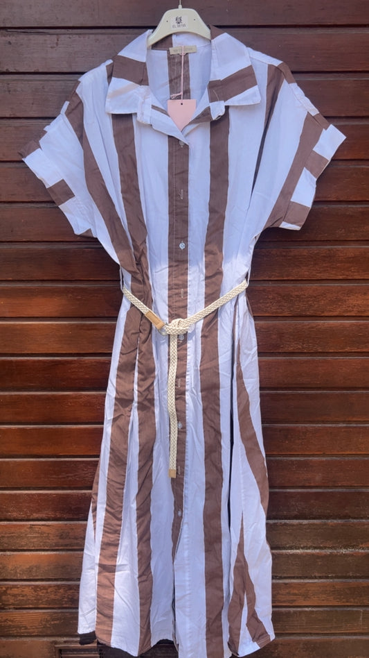 Vestido rayas xoco
