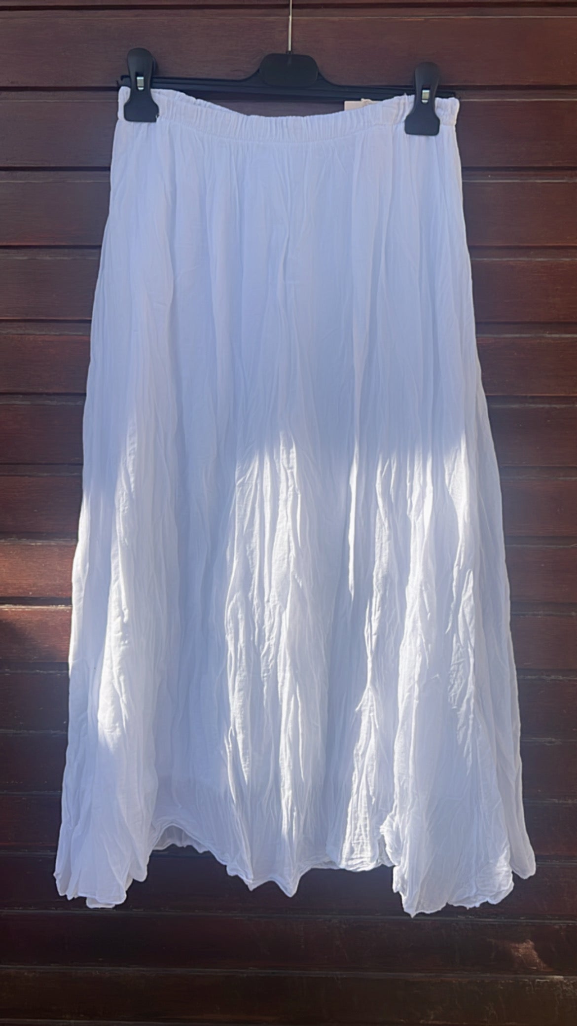 Falda blanca