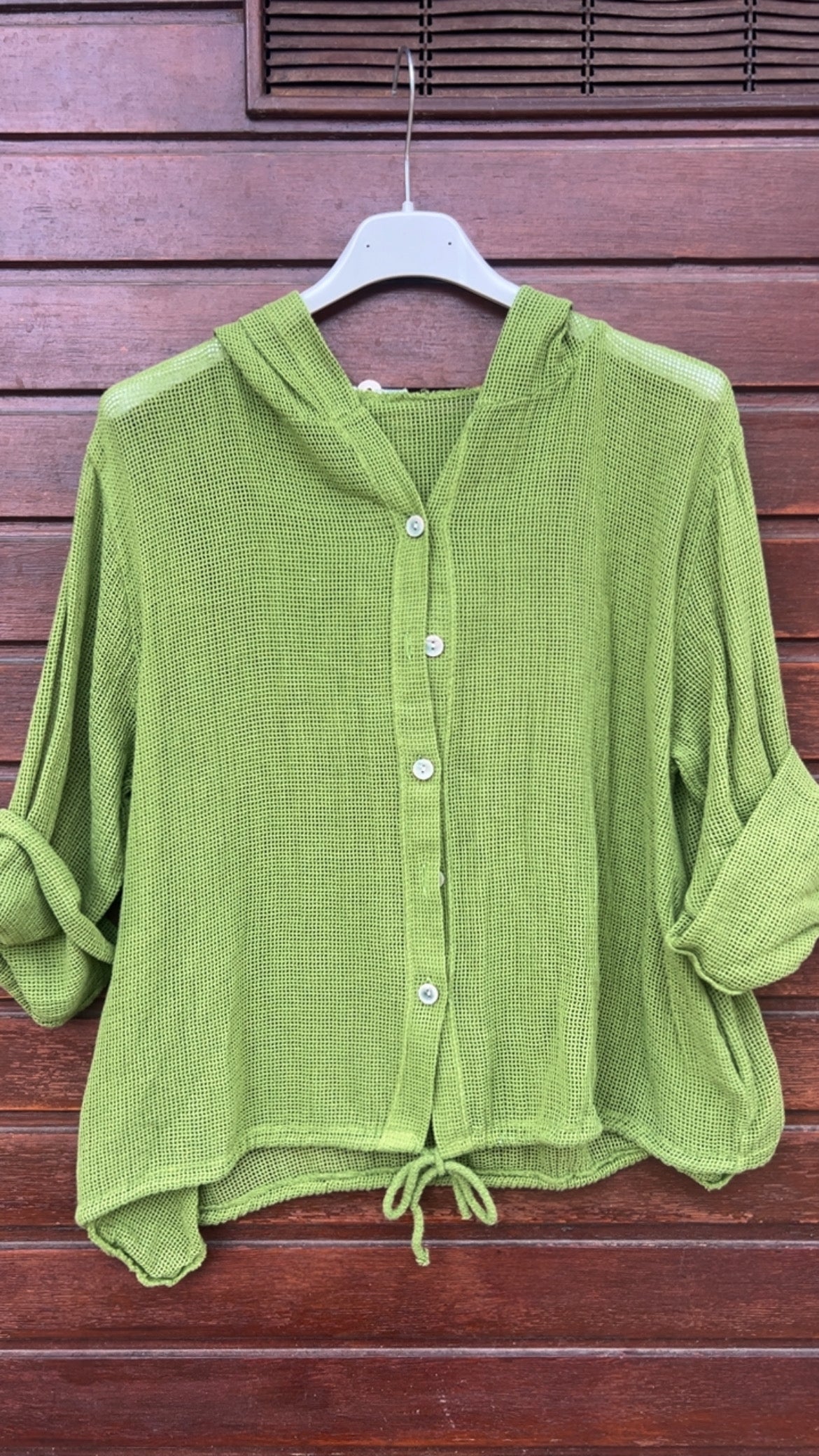 Chaqueta pistacho